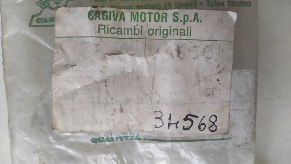 cursore cavalletto cagiva sxt 125 ´82 - aletta rossa elefant - elefant 350-650