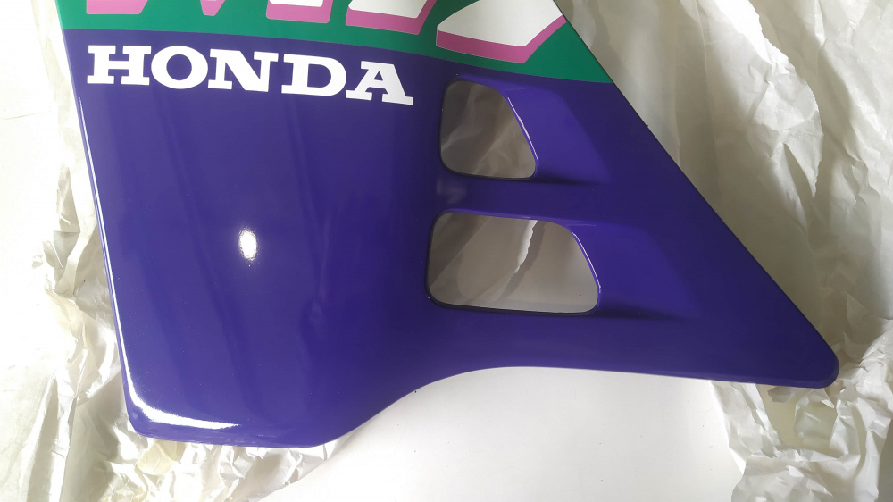 carena anteriore sx verde/viola honda mtx 125