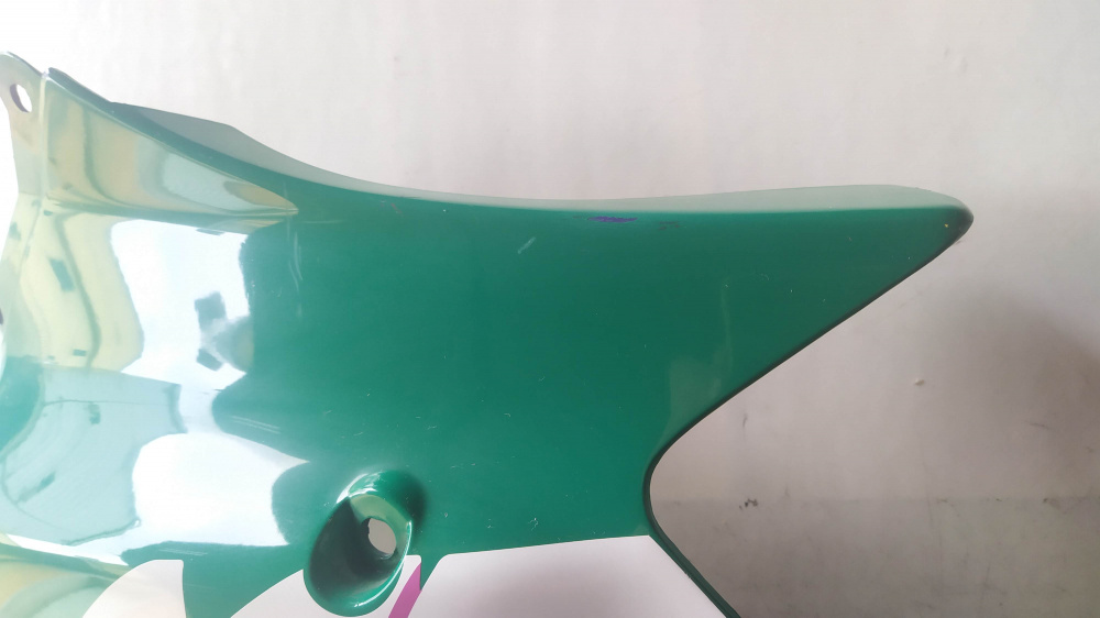 carena anteriore sx verde/viola honda mtx 125 - nuova con leggeri graffi come da foto -