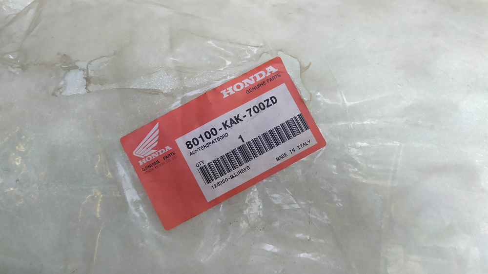 parafango posteriore honda crm125r