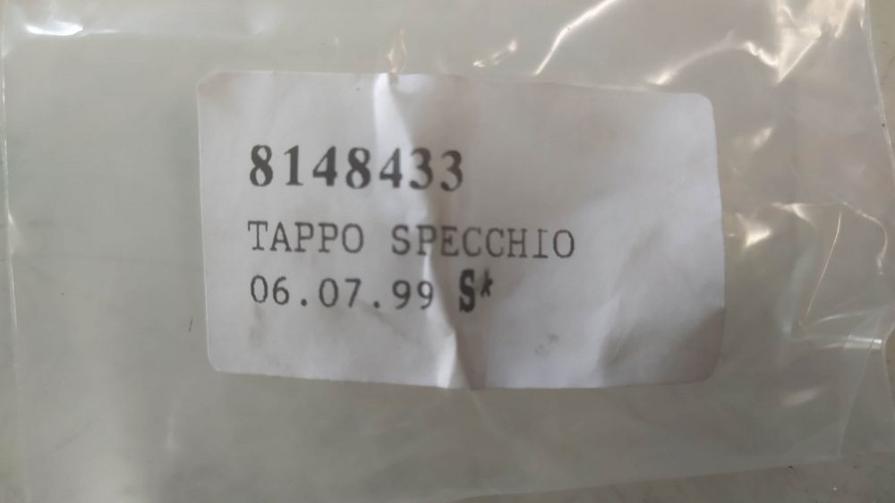 tappo specchio dx+sx aprilia leonardo 125 / 150 / 250 / 300 ´99 - ´04