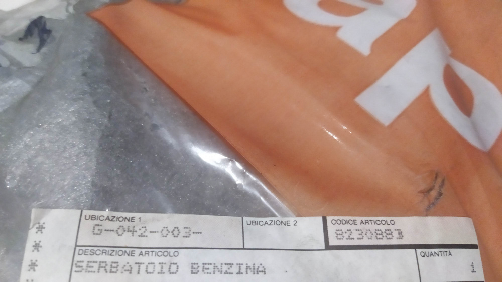 serbatoio benzina aprilia amico ´92 - ´94