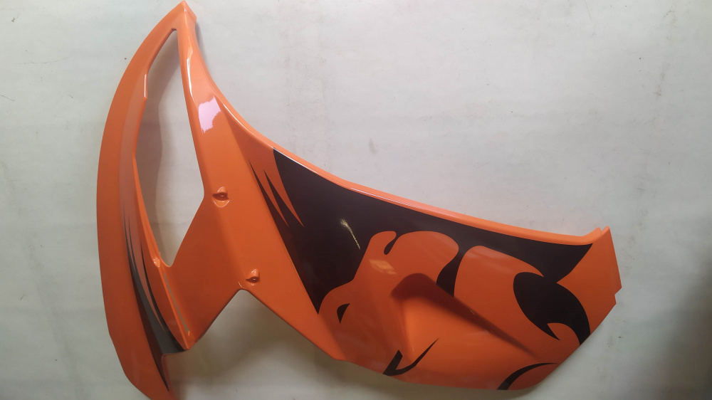 semiscudo anteriore dx arancio aprilia sr r facotry ´04 - ´09