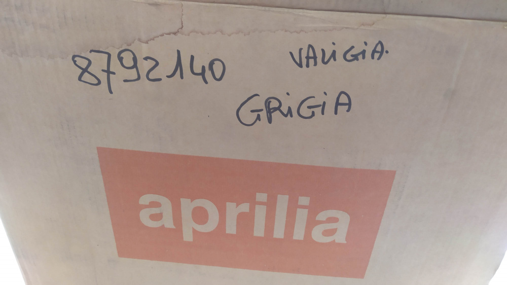 valigia posteriore aprilia x-box grigio mercury