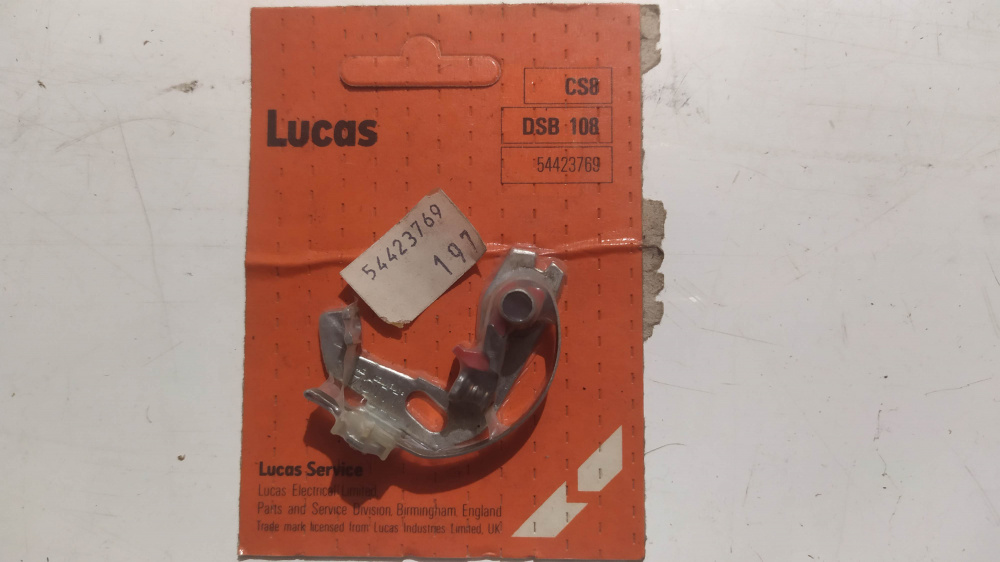 puntine lucas cs8 dsb108 vari modelli astin morris rover triumph mg - vedere applicazioni -