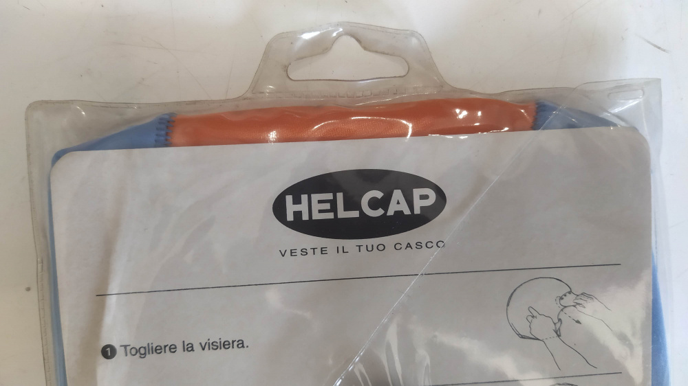 telo elastico copri casco helcap